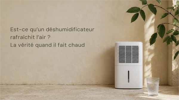 Est-ce qu'un déshumidificateur rafraîchit l'air ? La vérité quand il fait chaud