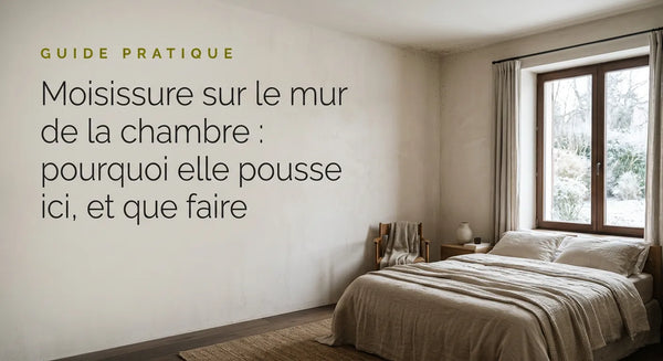 Moisissure sur le mur de la chambre : pourquoi elle pousse ici, et que faire