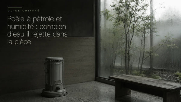 Poêle à pétrole et humidité : combien d'eau il rejette dans la pièce