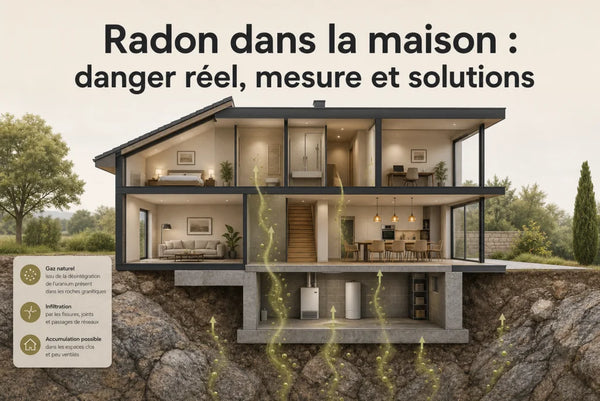 Radon dans la maison : danger réel, mesure et solutions