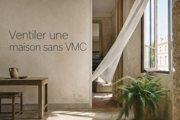 Ventiler une maison sans VMC : ce qui se passe vraiment, et quoi faire pièce par pièce