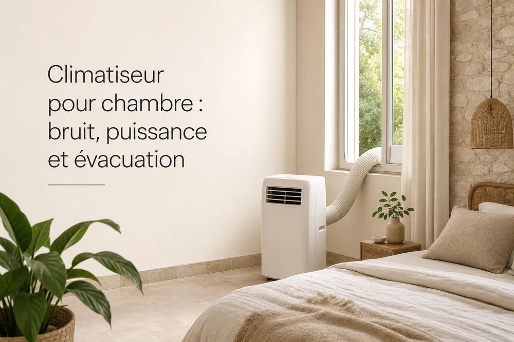 Climatiseur pour chambre : bruit, BTU et évacuation