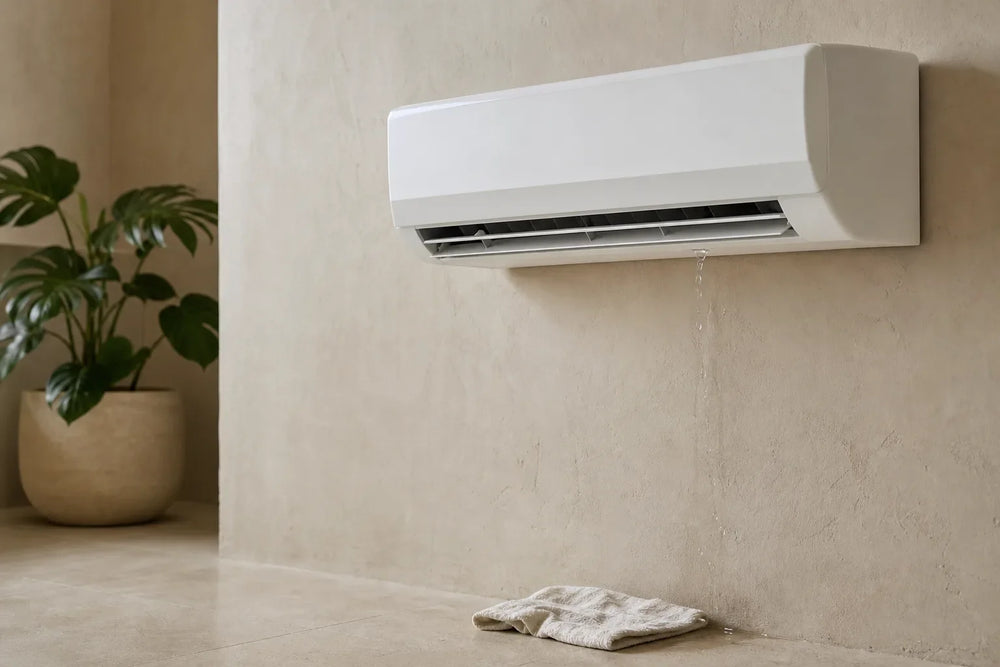 Climatiseur qui coule : causes, gestes utiles et signaux d'alerte