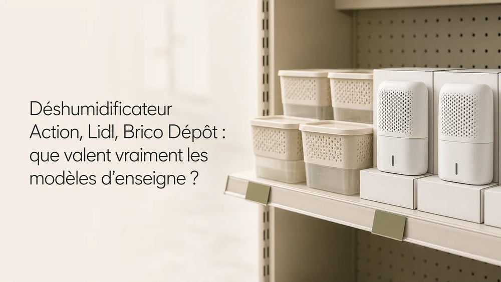 Déshumidificateur Action, Lidl, Brico Dépôt : que valent vraiment les modèles d'enseigne ?