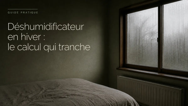 Déshumidificateur en hiver : chauffer ou déshumidifier, le calcul qui tranche