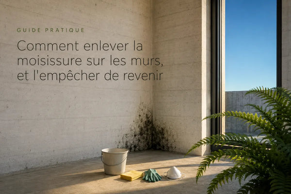 Comment enlever la moisissure sur les murs, et l'empêcher de revenir