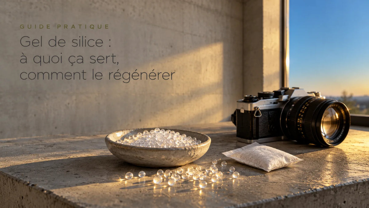 Gel de silice : à quoi ça sert, comment le régénérer et combien en mettre