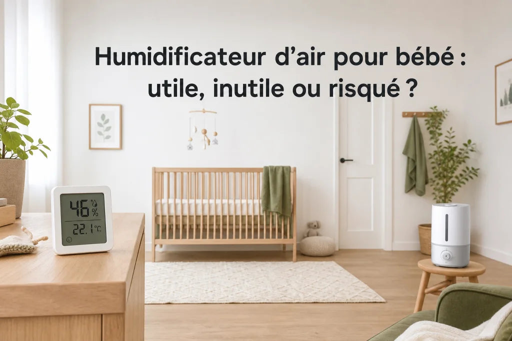 Humidificateur d'air pour bébé : utile, inutile ou risqué ? Le guide médical