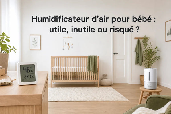 Humidificateur d'air pour bébé : utile, inutile ou risqué ? Le guide médical