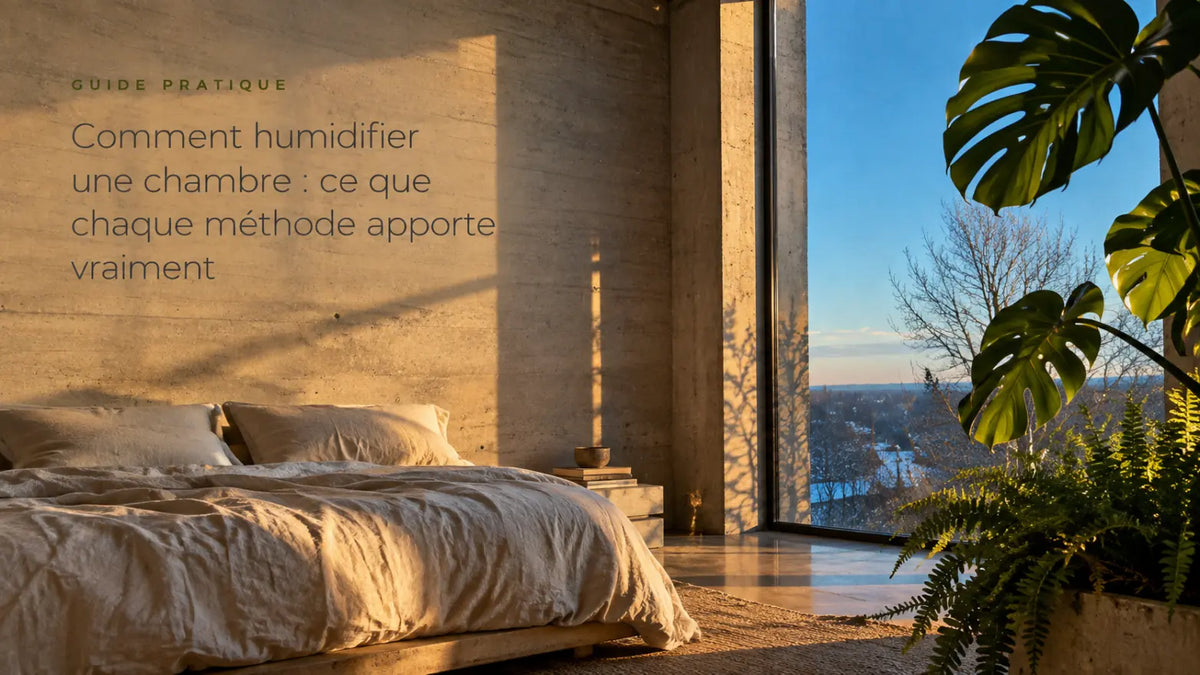Comment humidifier une chambre : ce que chaque méthode apporte vraiment