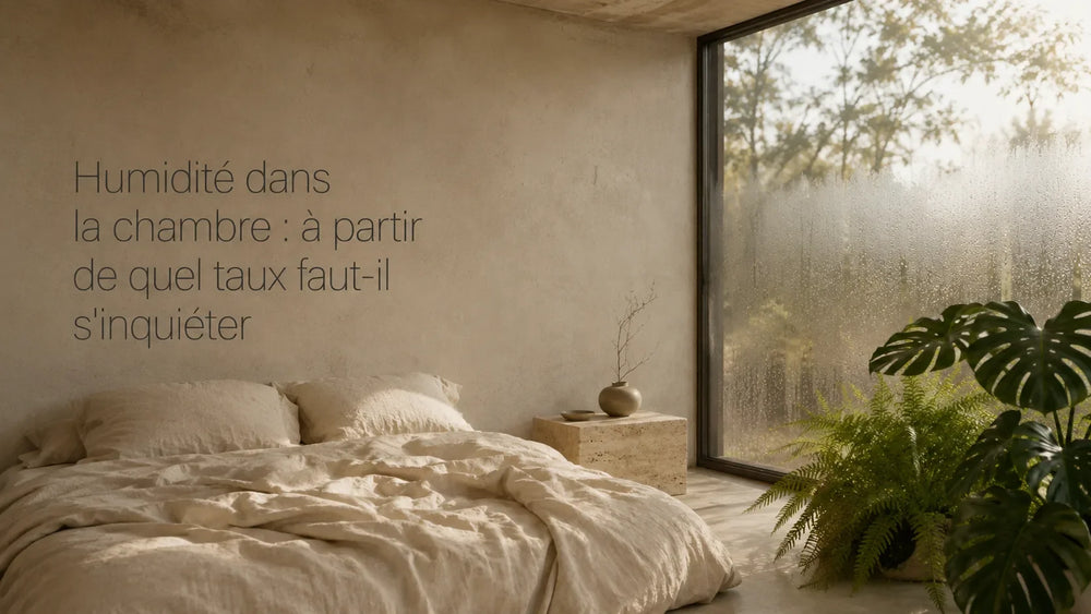 Humidité dans la chambre : à partir de quel taux faut-il s'inquiéter