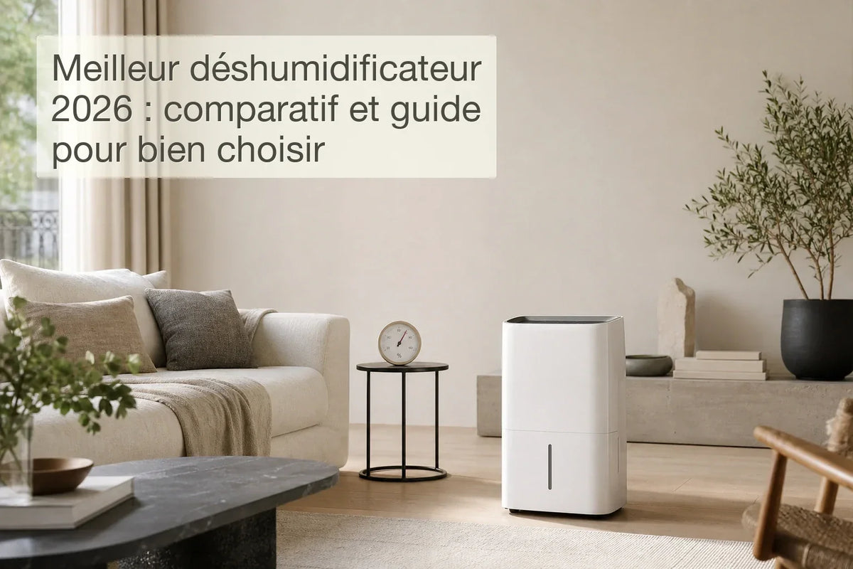 Meilleur déshumidificateur 2026 : comparatif et guide pour bien choisir