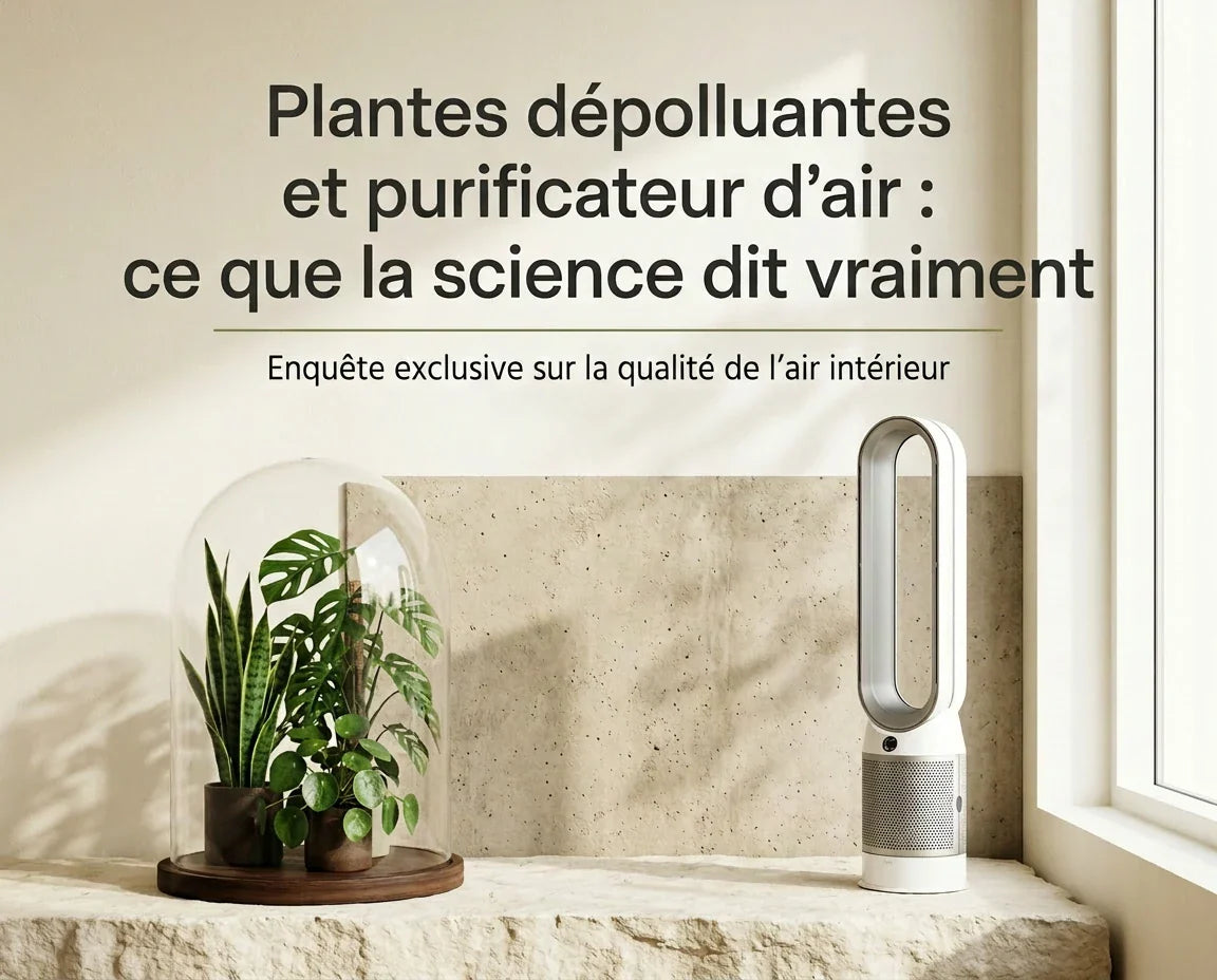 Plantes dépolluantes et purificateur d'air : ce que la science dit vraiment