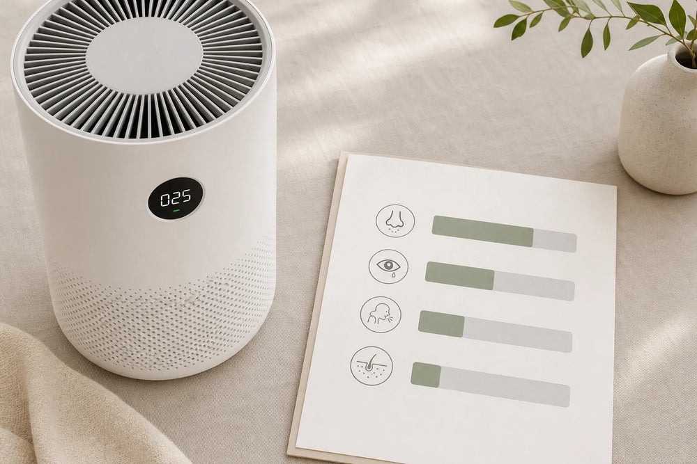 Purificateur d'air pour les allergies et l'asthme