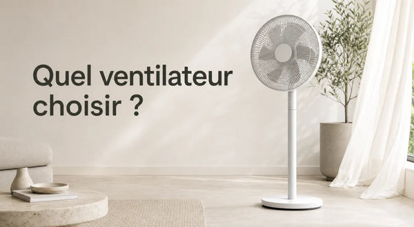 Quel ventilateur choisir ? Guide santé, débit et silence (2026)