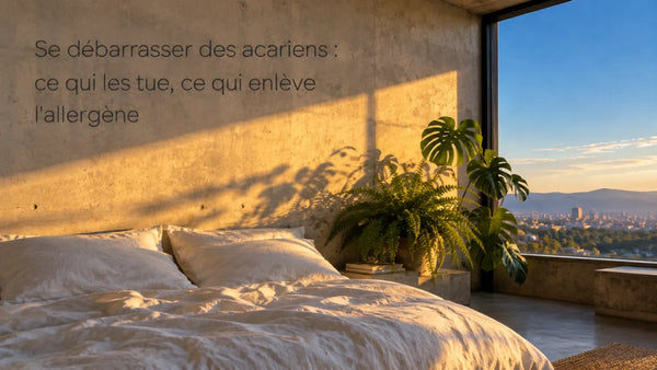 Se débarrasser des acariens : ce qui les tue, ce qui enlève l'allergène