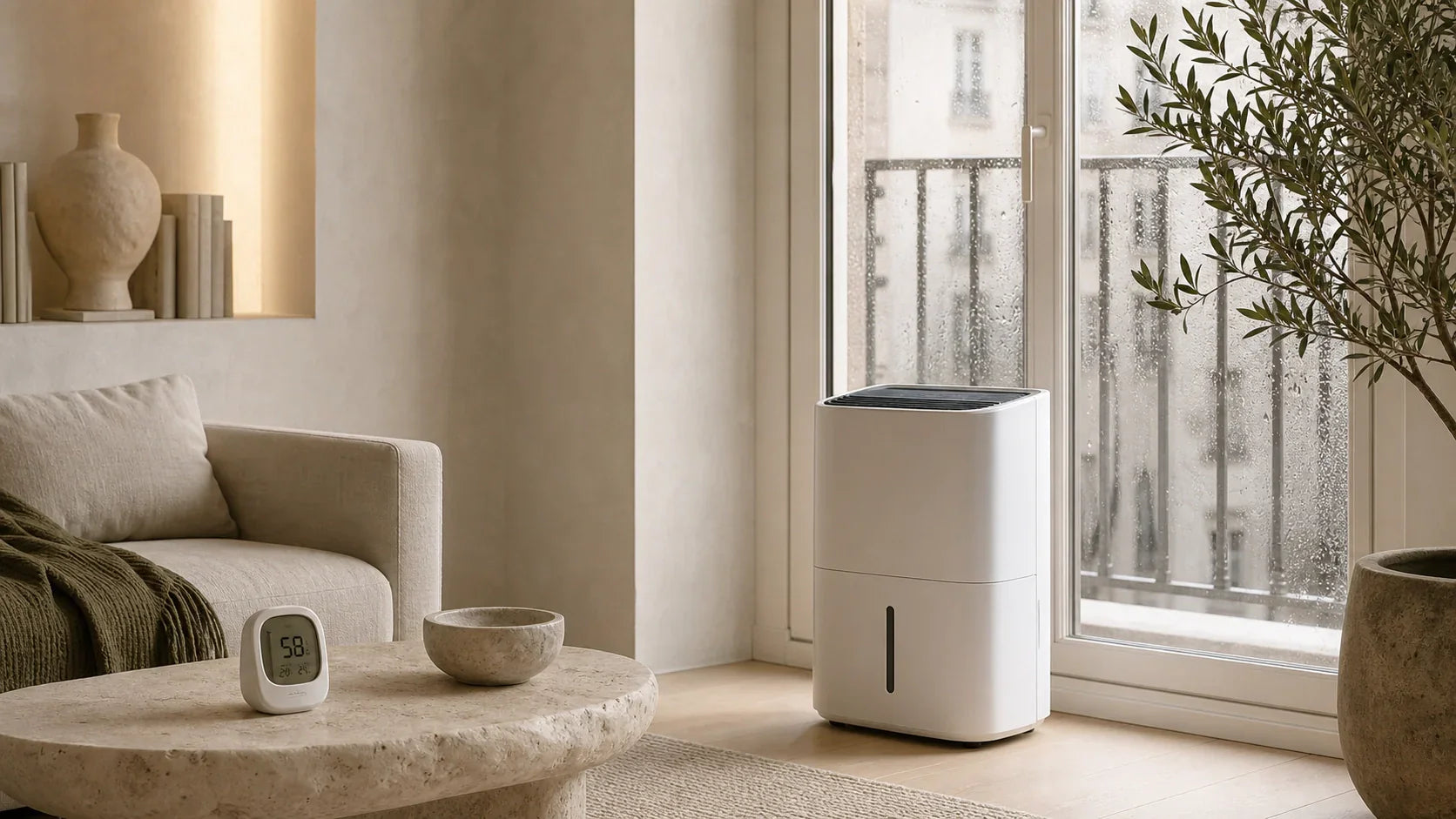 Taux d'humidité maison : quand faut-il utiliser un déshumidificateur ?