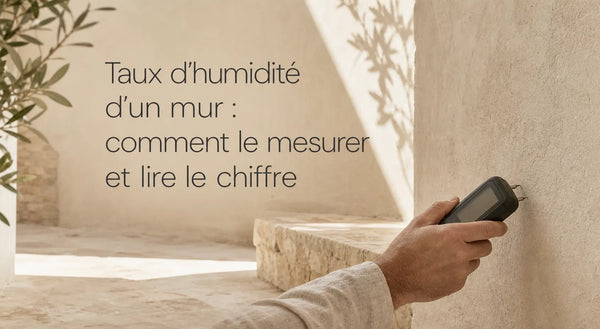Taux d'humidité d'un mur : comment le mesurer et lire le chiffre