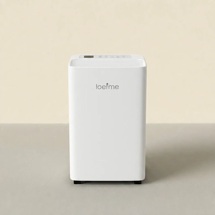 Déshumidificateur Loefme 16L en usage appartement — contrôle de l'humidité au quotidien