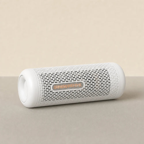 Deerma CS10M absorbeur d'humidité rechargeable — packshot sur fond beige pierre