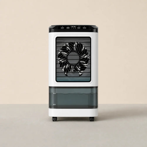 Mini ventilateur brumisateur d'intérieur 900 ml blanc avec réservoir d'eau et brume de proximité