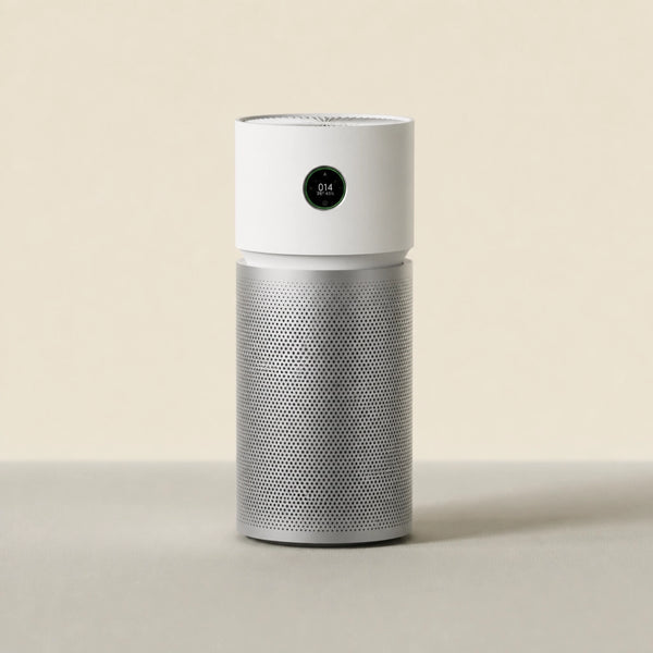 Packshot du purificateur d'air Xiaomi Smart Air Purifier Elite Y-600 sur fond beige L'Air Sain